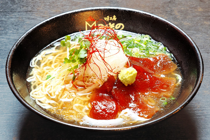 まぐろラーメン